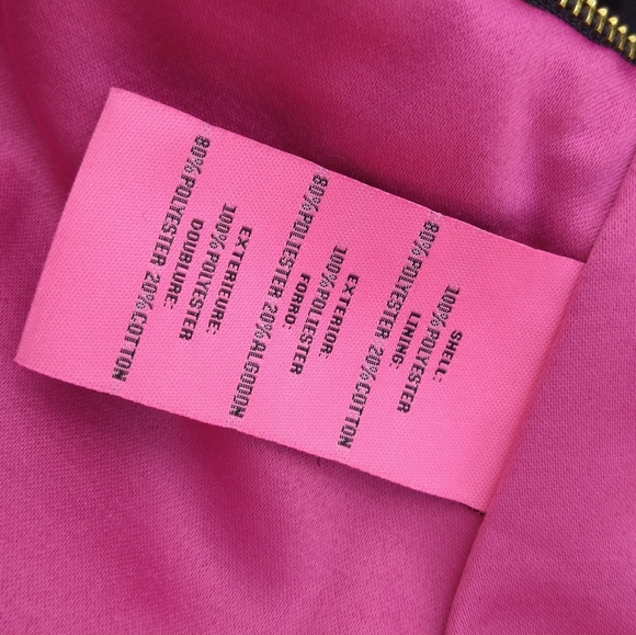 NWT Y2K Betsey Johnson Black Convertible Jacket, Size S - Picture 14 of 16